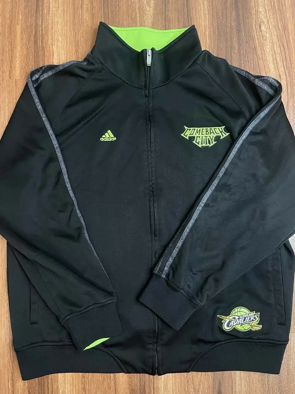 Adidas NBA Cleveland Cavaliers Comeback City Full Zip Jacket - Mens XL